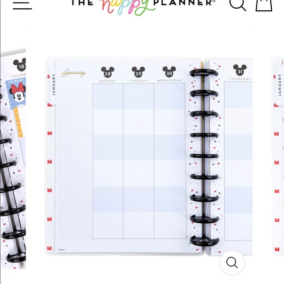 🥳HP🥳 Minnie Mouse Magical Moment Planner Bundle. - Picture 8 of 15